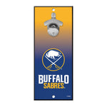 Buffalo Sabres Bottle Opener Sign 5x11