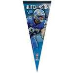 Detroit Lions Premium Pennant 12" x 30" Aidan Hutchinson