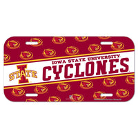 Iowa State Cyclones License Plate