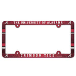 Alabama Crimson Tide Lic Plate Frame Full Color