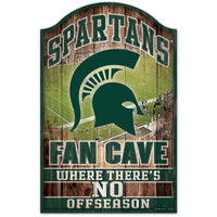 Wholesale-Michigan State Spartans Wood Sign 11" x 17" 1/4" thick