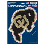 Wholesale-Colorado Buffaloes Shimmer Decals 5" x 7"