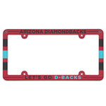 Arizona Diamondbacks Lic Plate Frame Full Color