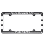 Chicago White Sox SLOGAN Lic Plate Frame Full Color