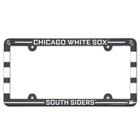 Chicago White Sox SLOGAN Lic Plate Frame Full Color