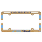 Kansas City Royals SLOGAN Lic Plate Frame Full Color