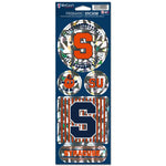 Wholesale-Syracuse Orange Prismatic Decal 4" x 11"