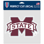 Mississippi State Bulldogs Perfect Cut Color Decal 8" x 8"