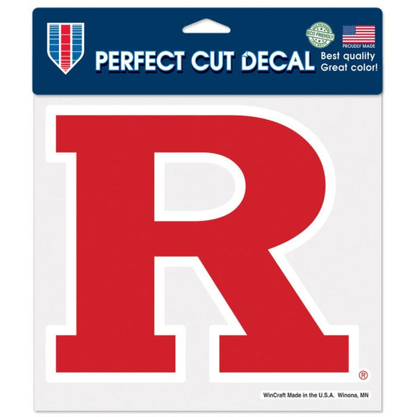 Wholesale-Rutgers Scarlet Knights Perfect Cut Color Decal 8" x 8"