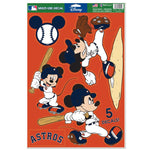 Houston Astros / Disney MICKEY Multi-Use Decal 11" x 17"