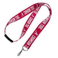 Alabama Crimson Tide 2nd Design Lanyards w/Breakaway 1"