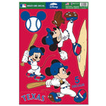 Texas Rangers / Disney MICKEY Multi-Use Decal 11" x 17"