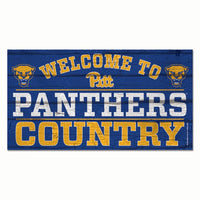 Wholesale-Pittsburgh Panthers Wood Sign 13"x24" 1/4" thick