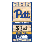 Wholesale-Pittsburgh Panthers Wood Sign 6x12 3/8" thick