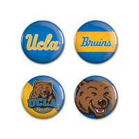 UCLA Bruins Button 4 Pack 1 1/4" Rnd