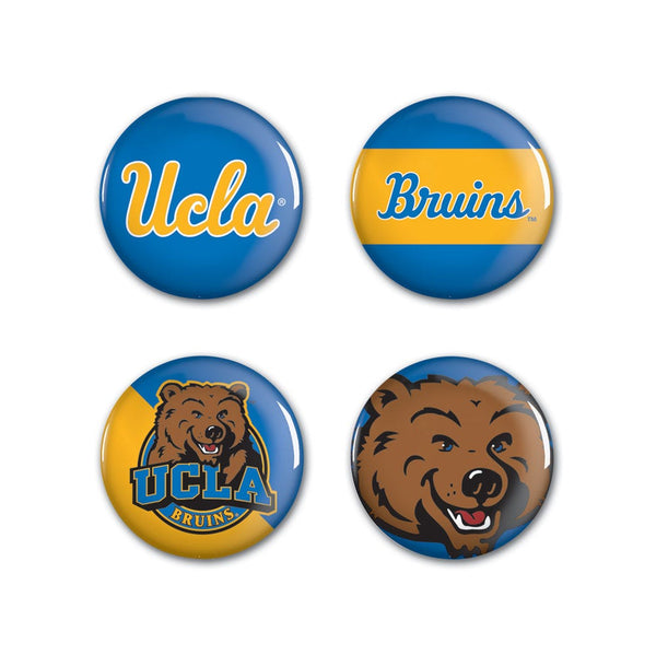 UCLA Bruins Button 4 Pack 1 1/4" Rnd