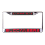 Tampa Bay Buccaneers Lic Plt Frame S/L Printed