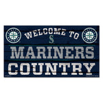 Seattle Mariners COUNTRY Wood Sign 13"x24" 1/4" thick