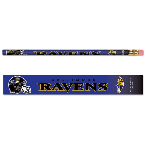 Baltimore Ravens Pencil 6-pack