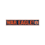 Wholesale-Auburn Tigers Wood Sign 6"x36" 3/8" thick