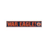 Wholesale-Auburn Tigers Wood Sign 6"x36" 3/8" thick