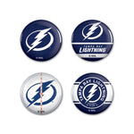 Tampa Bay Lightning Button 4 Pack 1 1/4" Rnd