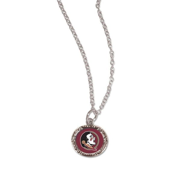 Wholesale-Florida State Seminoles Bracelet w/Charm Jewelry Carded