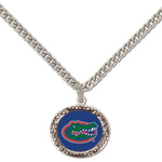 Florida Gators Necklace w/Charm Jewelry Card
