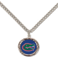 Florida Gators Necklace w/Charm Jewelry Card