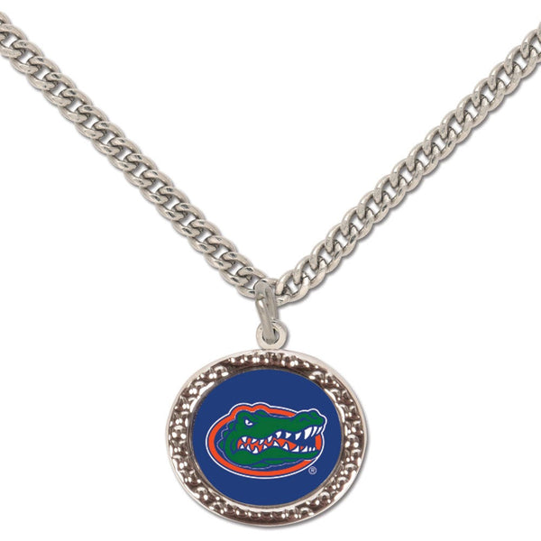 Florida Gators Necklace w/Charm Jewelry Card
