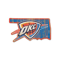 Oklahoma City Thunder STATE SHAPE