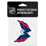 Washington Capitals Eagle Perfect Cut Color Decal 4" x 4"