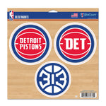 Detroit Pistons Vinyl Magnet 11" x 11"