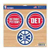 Detroit Pistons Vinyl Magnet 11" x 11"