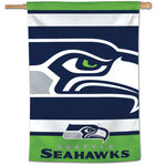 Seattle Seahawks MEGA LOGO Vertical Flag 28" x 40"