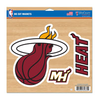Miami Heat Vinyl Magnet 11" x 11"