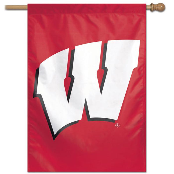 Wholesale-Wisconsin Badgers Vertical Flag 28" x 40"