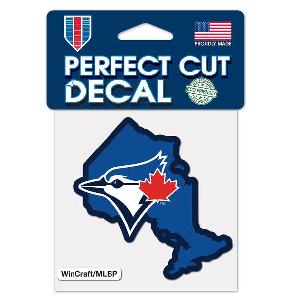 Toronto Blue Jays State Perfect Cut Color Decal 4" x 4"