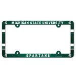 Wholesale-Michigan State Spartans Lic Plate Frame Full Color