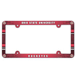 Wholesale-Ohio State Buckeyes Lic Plate Frame Full Color