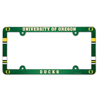 Oregon Ducks Lic Plate Frame Full Color