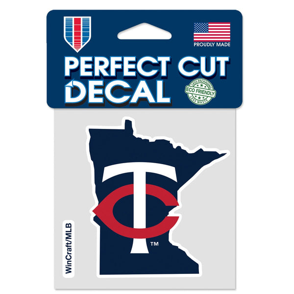 Minnesota Twins Perfect Cut Color Decal 4" x 4"