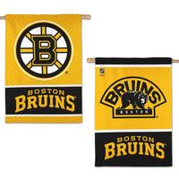 Boston Bruins Vertical Flag 2 Sided 28" x 40"