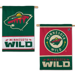 Minnesota Wild Vertical Flag 2 Sided 28" x 40"