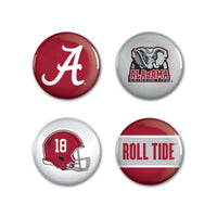 Alabama Crimson Tide Button 4 Pack 1 1/4" Rnd