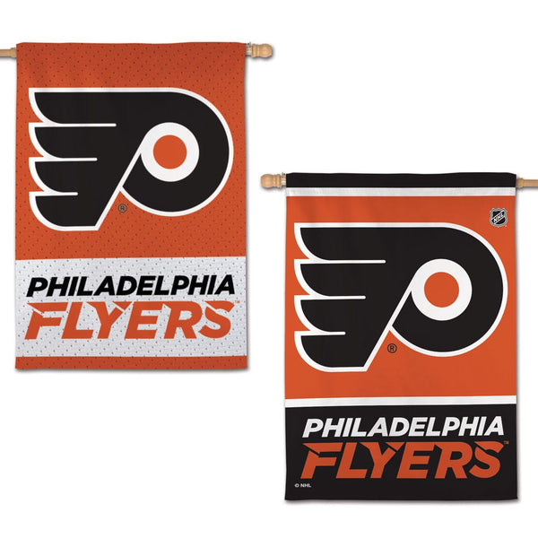 Philadelphia Flyers Vertical Flag 2 Sided 28" x 40"