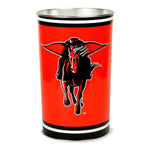 Wholesale-Texas Tech Red Raiders Wastebasket - tapered 15"H