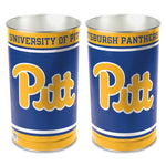 Wholesale-Pittsburgh Panthers Wastebasket - tapered 15"H