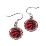 Toronto Raptors Earrings Jewelry Carded Round