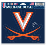 Wholesale-Virginia Cavaliers Multi-Use Decal - cut to logo 5" x 6"